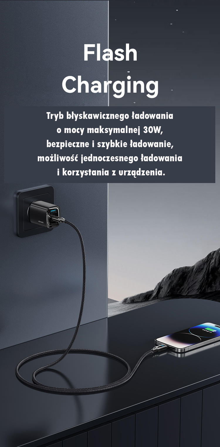 USAMS USB-C į Lightning Kabelis 30W 1.2m Digital Ekranas Zinc Alloy Fast Charging Data Kabelis HX Seri aprašymas - Prekės nuotrauka USAMS USB-C į Lightning Kabelis 30W 1.2m Digital Ekranas Zinc Alloy Fast Charging Data Kabelis HX Seri aprašymas - Prekės nuotrauka