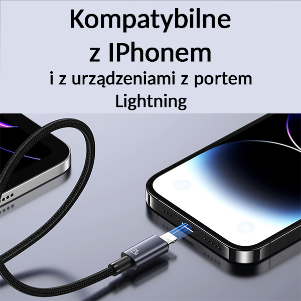 USAMS USB į Lightning laidas 2.4A 1.2m greito įkrovimo plieno/tamsiai pilkas SJ667USB01 (US-SJ667) aprašymas - Prekės nuotrauka