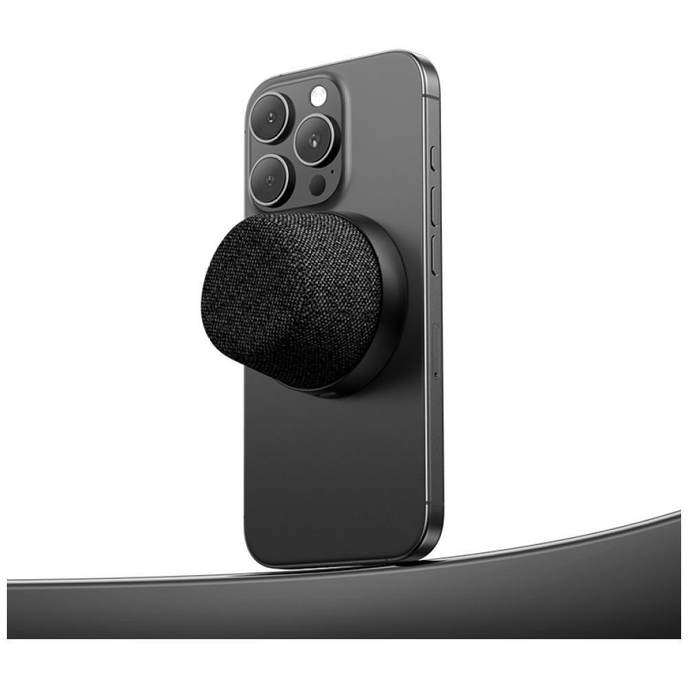 USAMS YX016 magnetinis „Bluetooth“ garsiakalbis, juodos spalvos aprašymas - Prekės nuotrauka