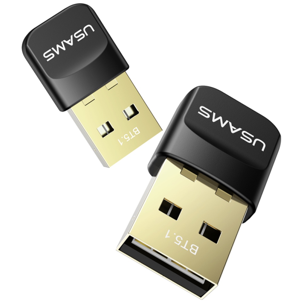 USB Bluetooth adapteris USAMS ZB321 5.1 juodas aprašymas - Prekės nuotrauka