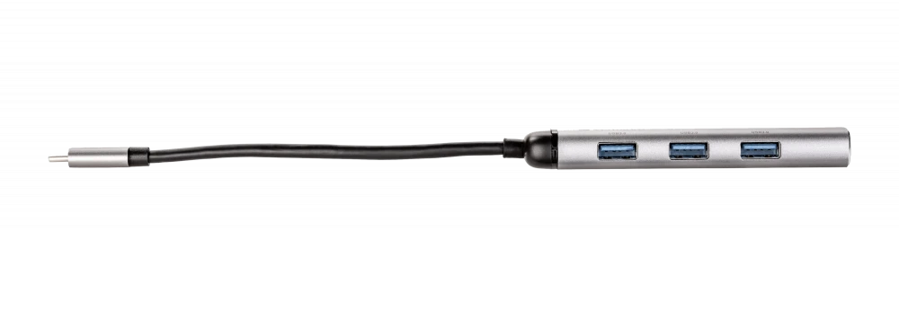 Verbatim Adapteris Hub USB-C - 4xUSB-A 3.2 pilkos spalvos 49147 aprašymas - Prekės nuotrauka