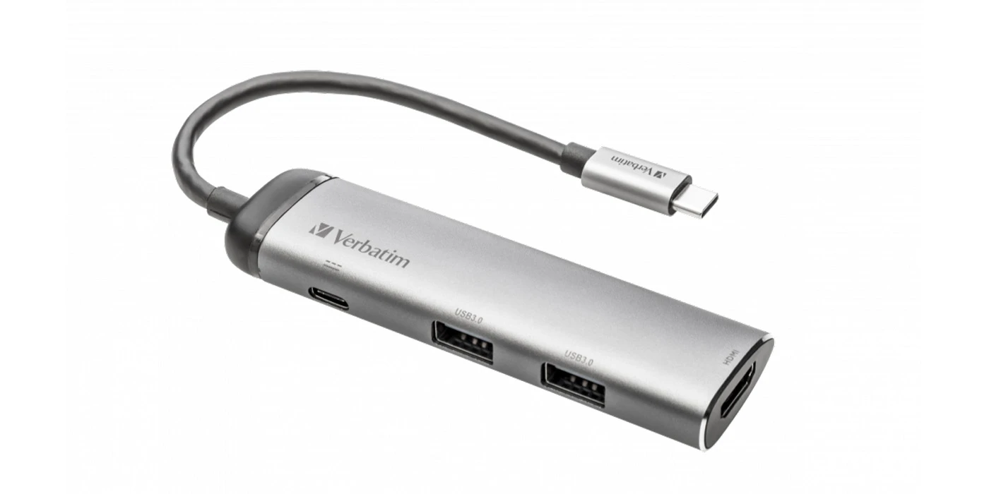 Verbatim 49140 sąsajos šakotuvas USB 3.2 Gen 1 (3.1 Gen 1) Type-C aprašymas - Prekės nuotrauka Verbatim 49140 sąsajos šakotuvas USB 3.2 Gen 1 (3.1 Gen 1) Type-C aprašymas - Prekės nuotrauka