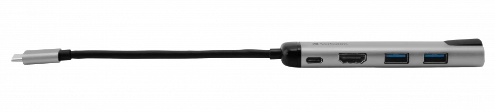 Verbatim 49141 sąsajos šakotuvas USB 3.2 Gen 1 (3.1 Gen 1) Type-C 1000 Mbit/ai Juoda, Sidabras aprašymas - Prekės nuotrauka Verbatim 49141 sąsajos šakotuvas USB 3.2 Gen 1 (3.1 Gen 1) Type-C 1000 Mbit/ai Juoda, Sidabras aprašymas - Prekės nuotrauka