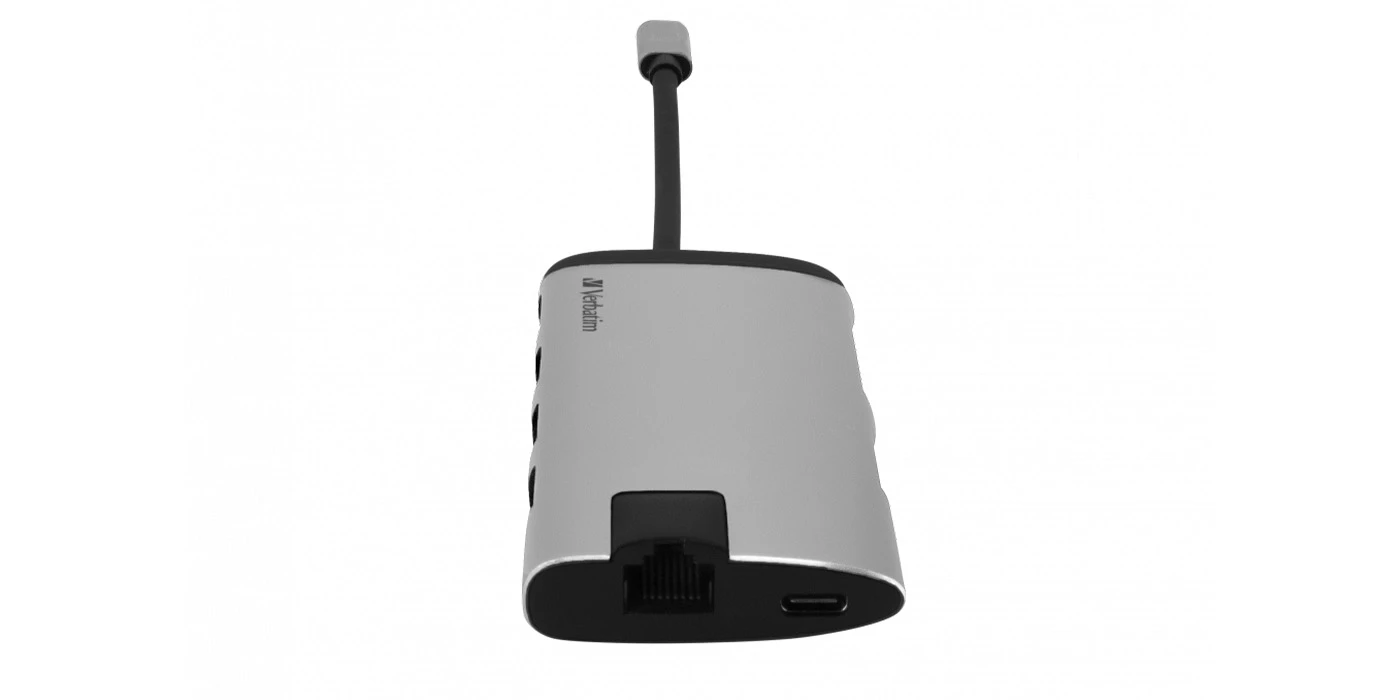 Verbatim 49142 sąsajos šakotuvas USB 3.2 Gen 1 (3.1 Gen 1) Type-C 1000 Mbit/ai Juoda, Sidabras aprašymas - Prekės nuotrauka Verbatim 49142 sąsajos šakotuvas USB 3.2 Gen 1 (3.1 Gen 1) Type-C 1000 Mbit/ai Juoda, Sidabras aprašymas - Prekės nuotrauka