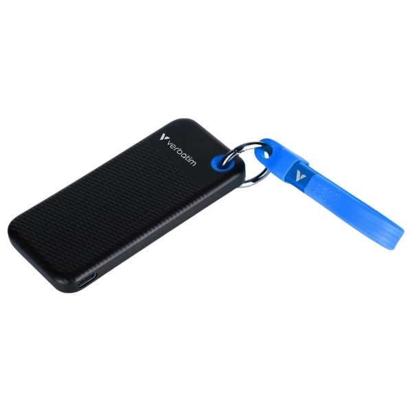 Kietasis diskas Verbatim diskas SSD 1TB - raktų pakabukas su laidu USB 3.2 gen.2 juodos ir mėlynos spalvos 32191 aprašymas - Prekės nuotrauka Kietasis diskas Verbatim diskas SSD 1TB - raktų pakabukas su laidu USB 3.2 gen.2 juodos ir mėlynos spalvos 32191 aprašymas - Prekės nuotrauka