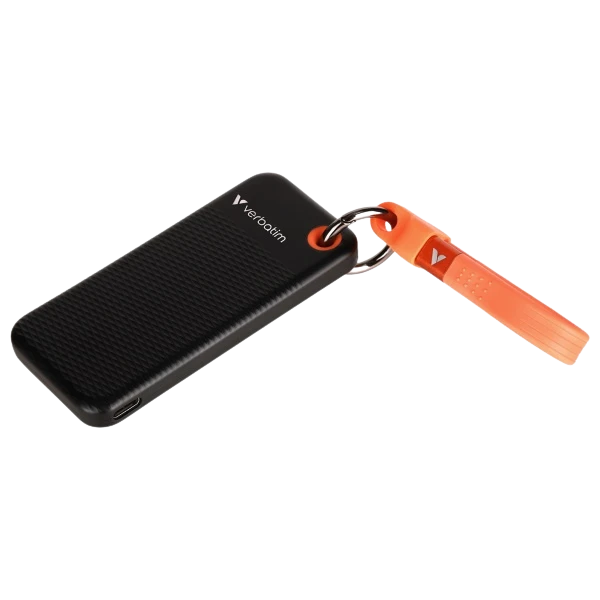 Kietasis diskas Verbatim diskas SSD 2TB - raktų pakabukas su laidu USB 3.2 gen.2 juodos ir oranžinės spalvos 32197 aprašymas - Prekės nuotrauka Kietasis diskas Verbatim diskas SSD 2TB - raktų pakabukas su laidu USB 3.2 gen.2 juodos ir oranžinės spalvos 32197 aprašymas - Prekės nuotrauka