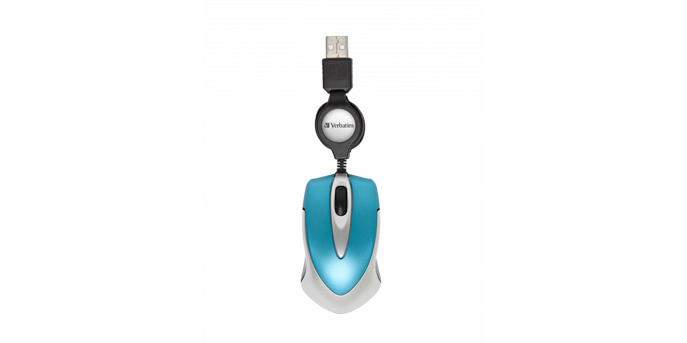 Verbatim Go Mini kompiuterinė pelė USB A tipo Optinis 1000 DPI Abiems rankoms aprašymas - Prekės nuotrauka