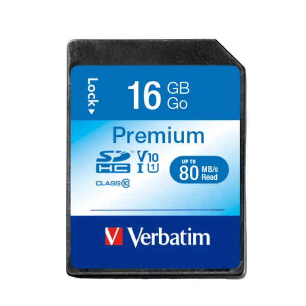 Atminties kortelė SDHC atmintis Verbatim / V43962 aprašymas - Prekės nuotrauka Atminties kortelė SDHC atmintis Verbatim / V43962 aprašymas - Prekės nuotrauka