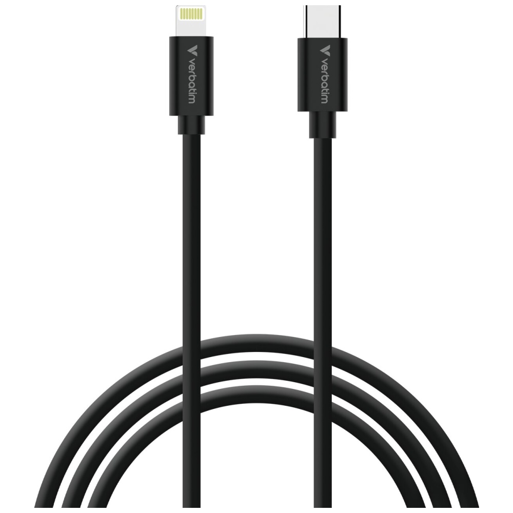 Verbatim Sync & Charge USB-C į Lightning essentials 27W Kabelis juodos spalvos / baltas 2 pcs. 32392 aprašymas - Prekės nuotrauka Verbatim Sync & Charge USB-C į Lightning essentials 27W Kabelis juodos spalvos / baltas 2 pcs. 32392 aprašymas - Prekės nuotrauka