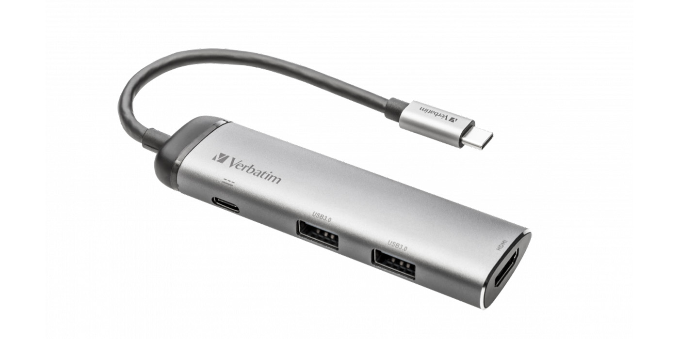 Verbatim 49140 sąsajos šakotuvas USB 3.2 Gen 1 (3.1 Gen 1) Type-C aprašymas - Prekės nuotrauka