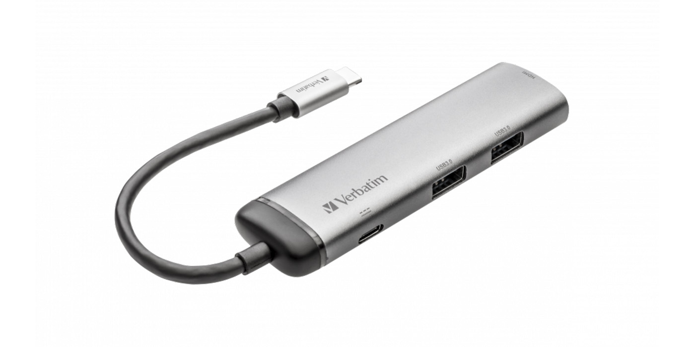Verbatim 49140 sąsajos šakotuvas USB 3.2 Gen 1 (3.1 Gen 1) Type-C aprašymas - Prekės nuotrauka