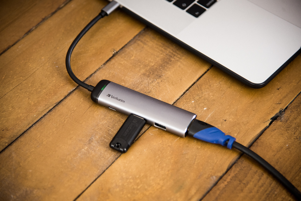 Verbatim 49140 sąsajos šakotuvas USB 3.2 Gen 1 (3.1 Gen 1) Type-C aprašymas - Prekės nuotrauka