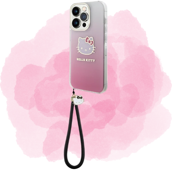Virvelė telefonui Hello Kitty Nylon Cord Kitty Head juodos spalvos aprašymas - Prekės nuotrauka Virvelė telefonui Hello Kitty Nylon Cord Kitty Head juodos spalvos aprašymas - Prekės nuotrauka