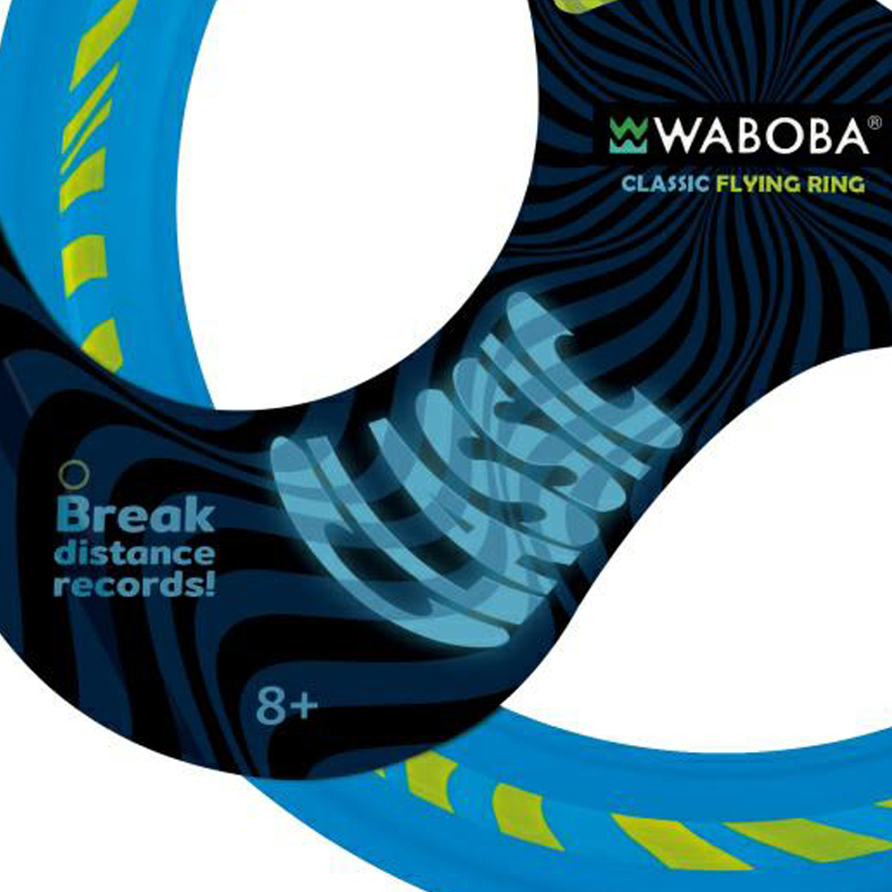 Waboba Classic skraidantis žiedas frisbis 12″ aprašymas - Prekės nuotrauka