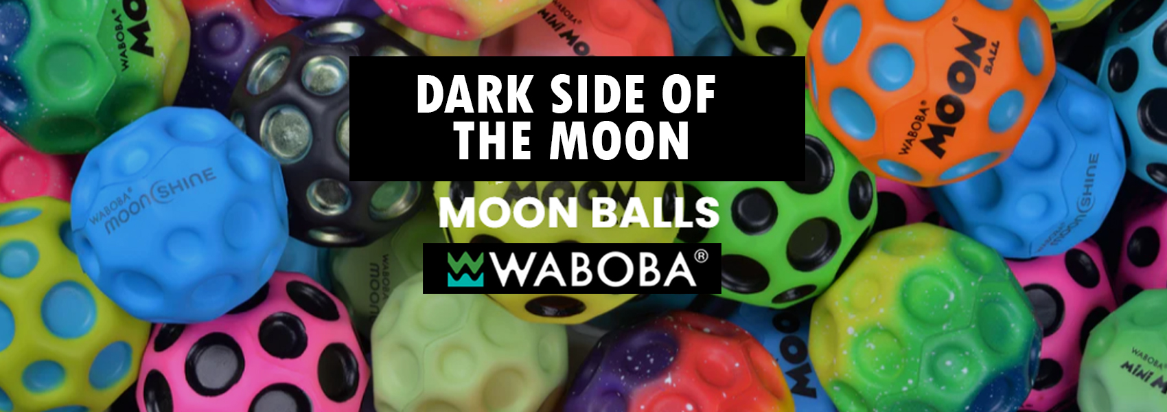 Waboba Dark Side of the Moon atšokantis kamuoliukas aprašymas - Prekės nuotrauka