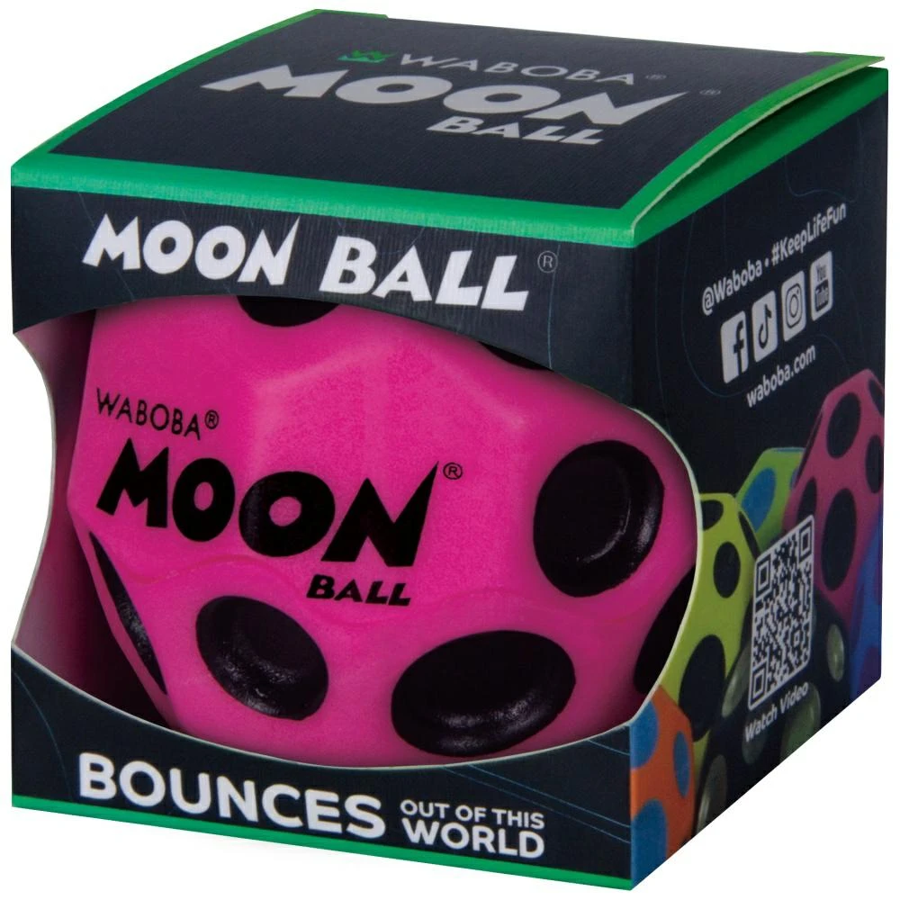 Waboba Moon Ball šokinėjantis kamuolys aprašymas - Prekės nuotrauka Waboba Moon Ball šokinėjantis kamuolys aprašymas - Prekės nuotrauka