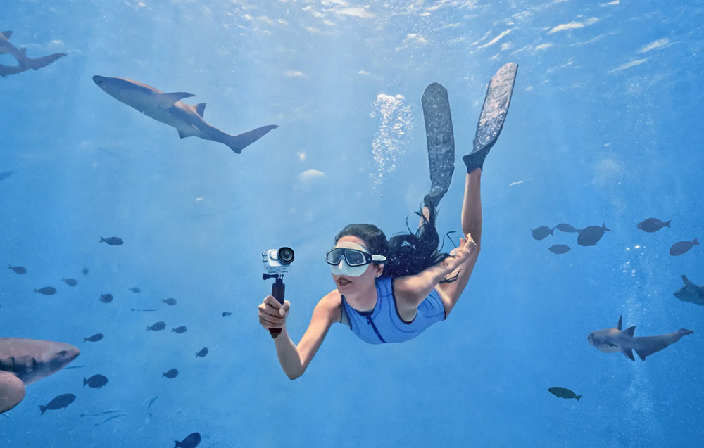 Insta360 vandeniui atsparus dėklas, skirtas Insta360 GO 3/GO 3S aprašymas - Prekės nuotrauka