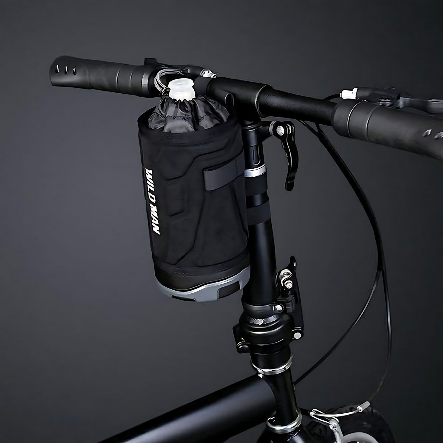 WILDMAN Bike case/holder R1 frame pannier juodas-pilka aprašymas - Prekės nuotrauka WILDMAN Bike case/holder R1 frame pannier juodas-pilka aprašymas - Prekės nuotrauka