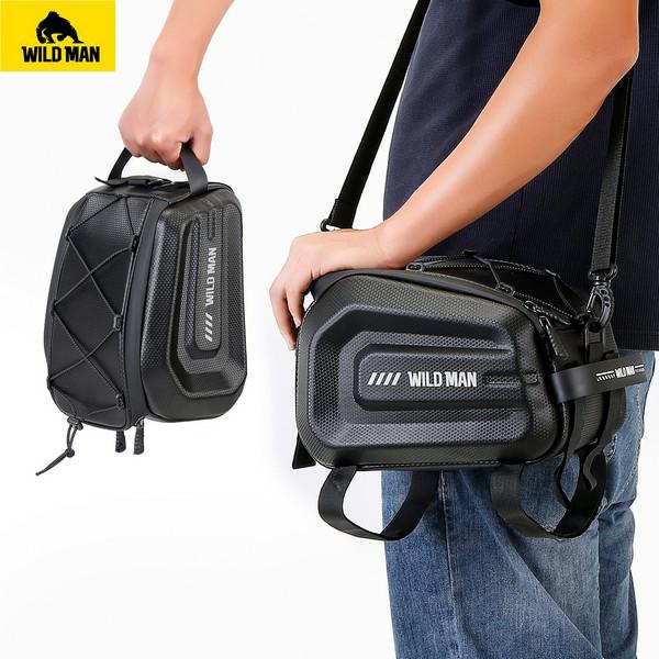 WILDMAN GD5 4L Bike Rack Dėklas/Bag juodos spalvos aprašymas - Prekės nuotrauka WILDMAN GD5 4L Bike Rack Dėklas/Bag juodos spalvos aprašymas - Prekės nuotrauka