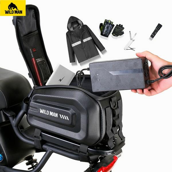WILDMAN GD5 4L Bike Rack Dėklas/Bag juodos spalvos aprašymas - Prekės nuotrauka WILDMAN GD5 4L Bike Rack Dėklas/Bag juodos spalvos aprašymas - Prekės nuotrauka