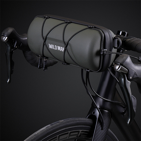 WILDMAN GD7 Dviračio krepšys/Holder Handlebar Bag juodos spalvos aprašymas - Prekės nuotrauka WILDMAN GD7 Dviračio krepšys/Holder Handlebar Bag juodos spalvos aprašymas - Prekės nuotrauka