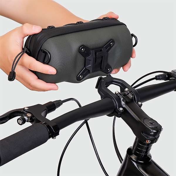 WILDMAN GD7 Dviračio krepšys/Holder Handlebar Bag juodos spalvos aprašymas - Prekės nuotrauka WILDMAN GD7 Dviračio krepšys/Holder Handlebar Bag juodos spalvos aprašymas - Prekės nuotrauka