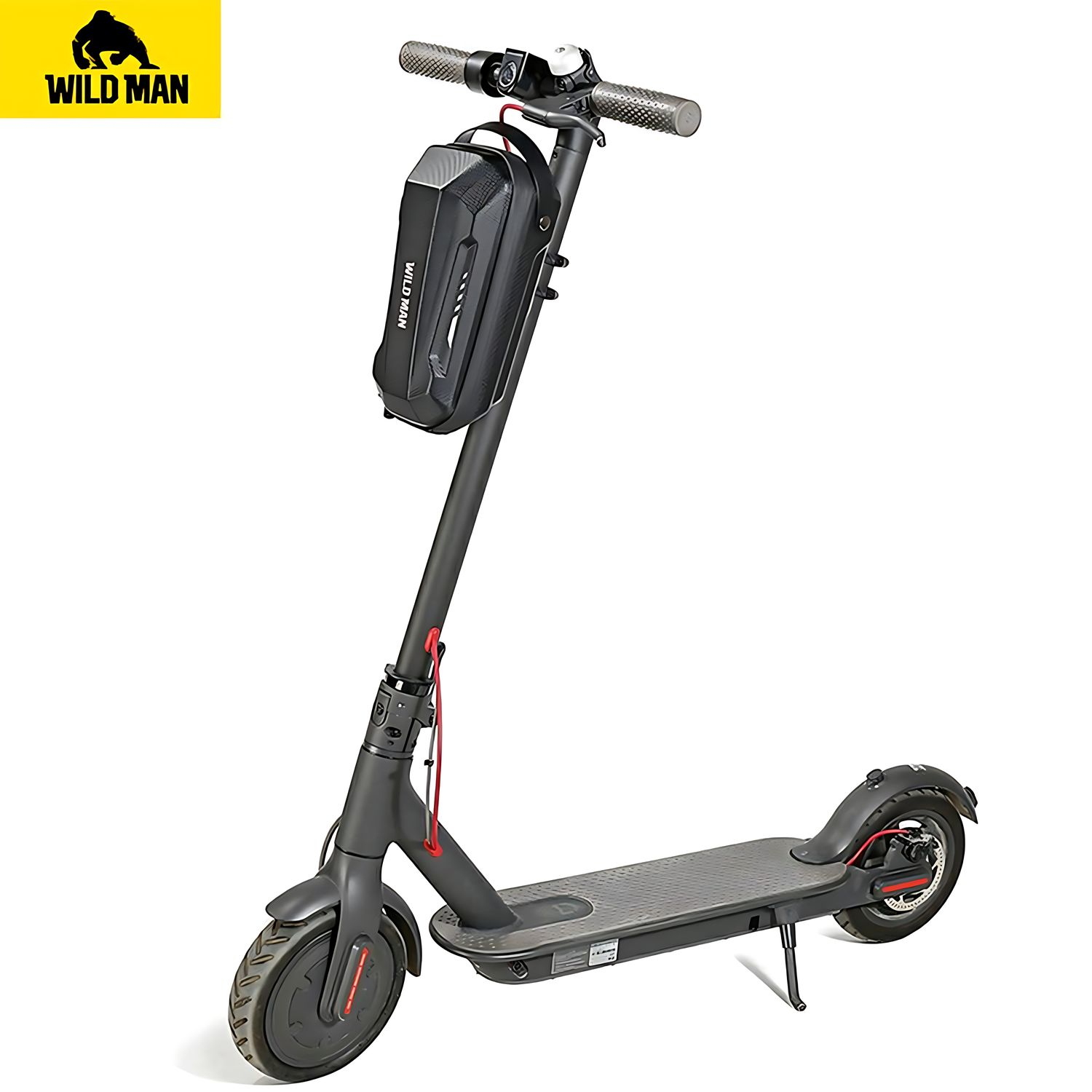 WILDMAN Scooter case/holder GD9XPlus frame bag juodos spalvos aprašymas - Prekės nuotrauka