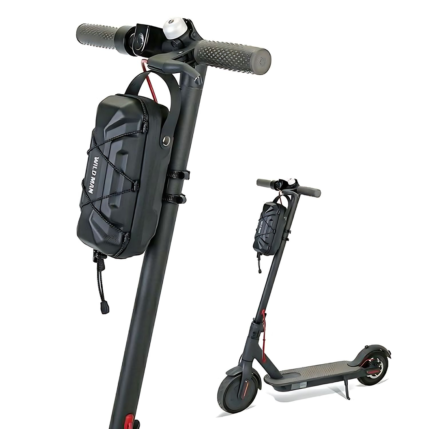 WILDMAN Scooter case/holder GS6 frame bag juodos spalvos aprašymas - Prekės nuotrauka WILDMAN Scooter case/holder GS6 frame bag juodos spalvos aprašymas - Prekės nuotrauka