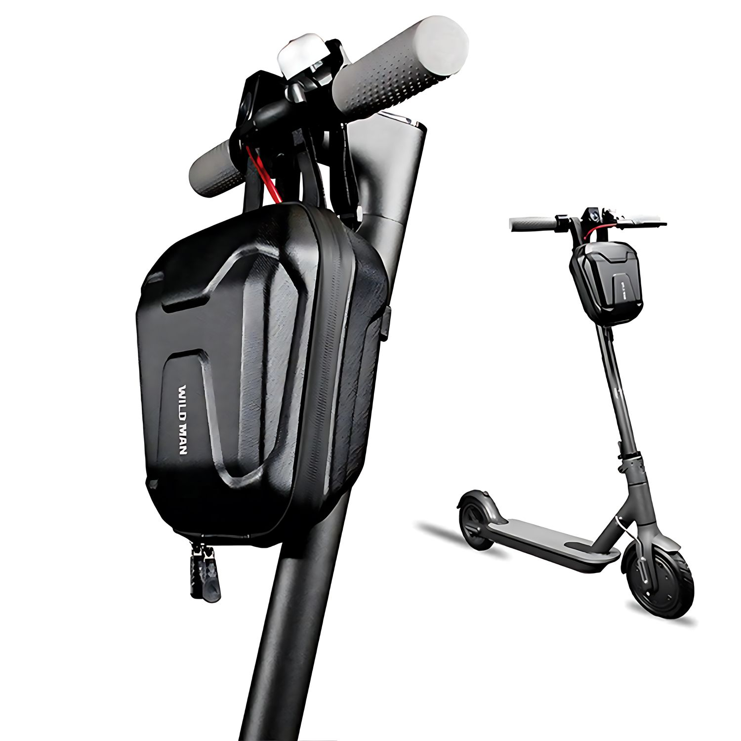 WILDMAN Scooter case/holder TS9 frame bag juodos spalvos aprašymas - Prekės nuotrauka WILDMAN Scooter case/holder TS9 frame bag juodos spalvos aprašymas - Prekės nuotrauka
