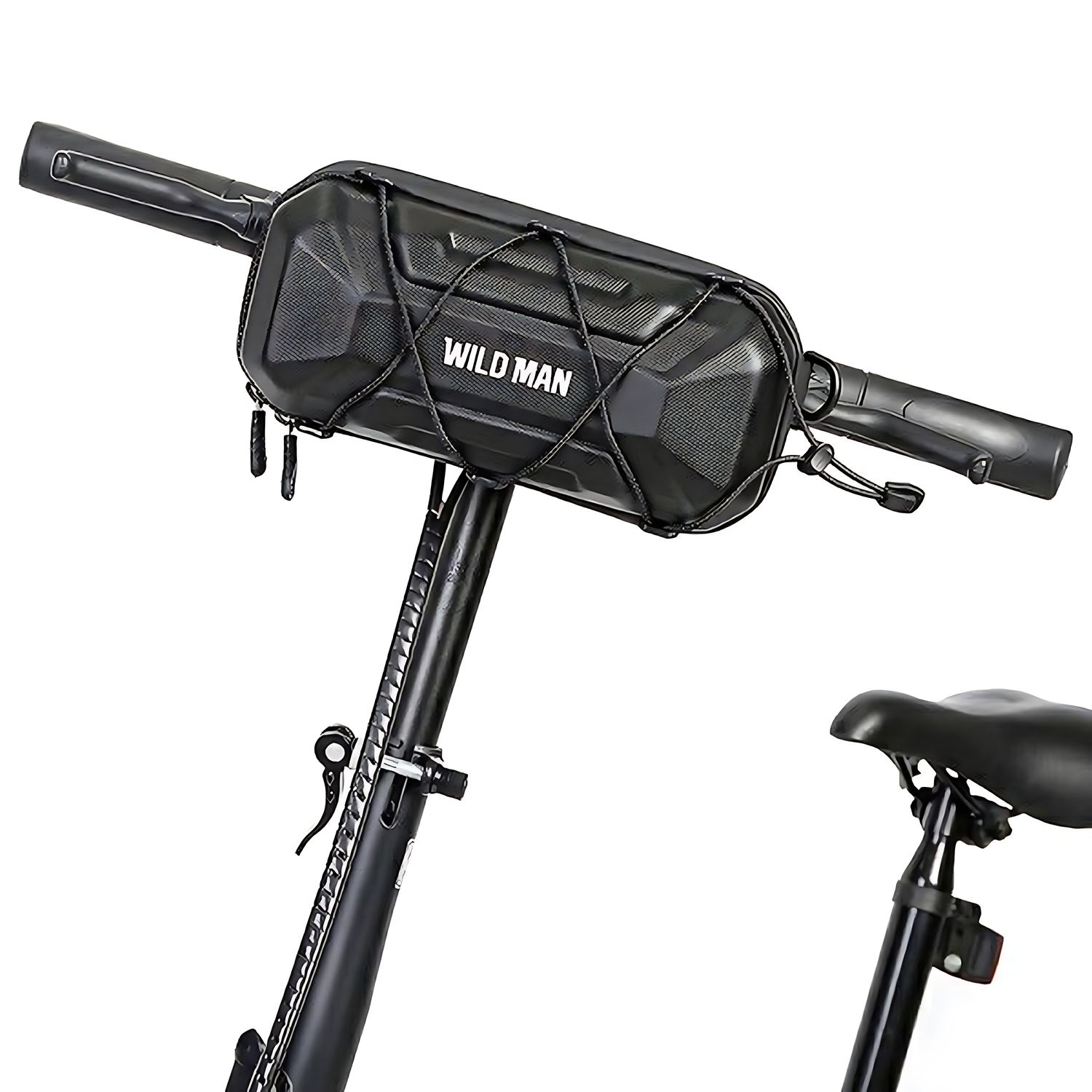 WILDMAN XT17 Dviračio krepšys/Mount, Handlebar Bag, juodos spalvos aprašymas - Prekės nuotrauka
