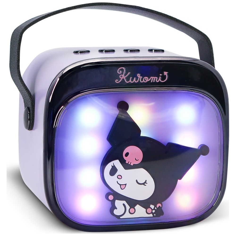 Wireless Karaoke Set OTL Kuromi LED Light-Up aprašymas - Prekės nuotrauka Wireless Karaoke Set OTL Kuromi LED Light-Up aprašymas - Prekės nuotrauka