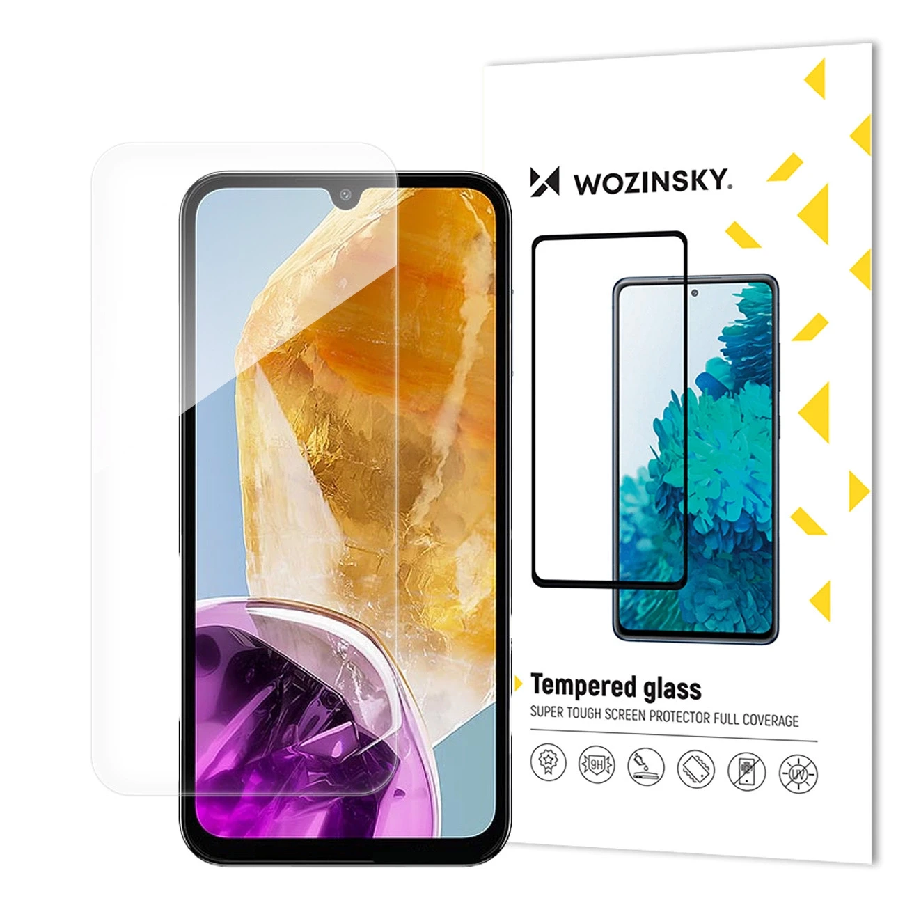 Wozinsky Apsauginis stiklas Samsung Galaxy M15 aprašymas - Prekės nuotrauka