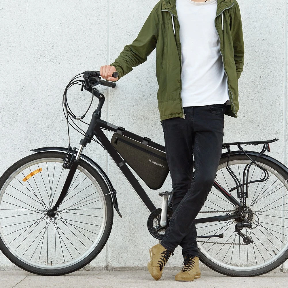 Wozinsky bicycle frame bag 3.5 l pilkos spalvos (WBB15BK) aprašymas - Prekės nuotrauka Wozinsky bicycle frame bag 3.5 l pilkos spalvos (WBB15BK) aprašymas - Prekės nuotrauka
