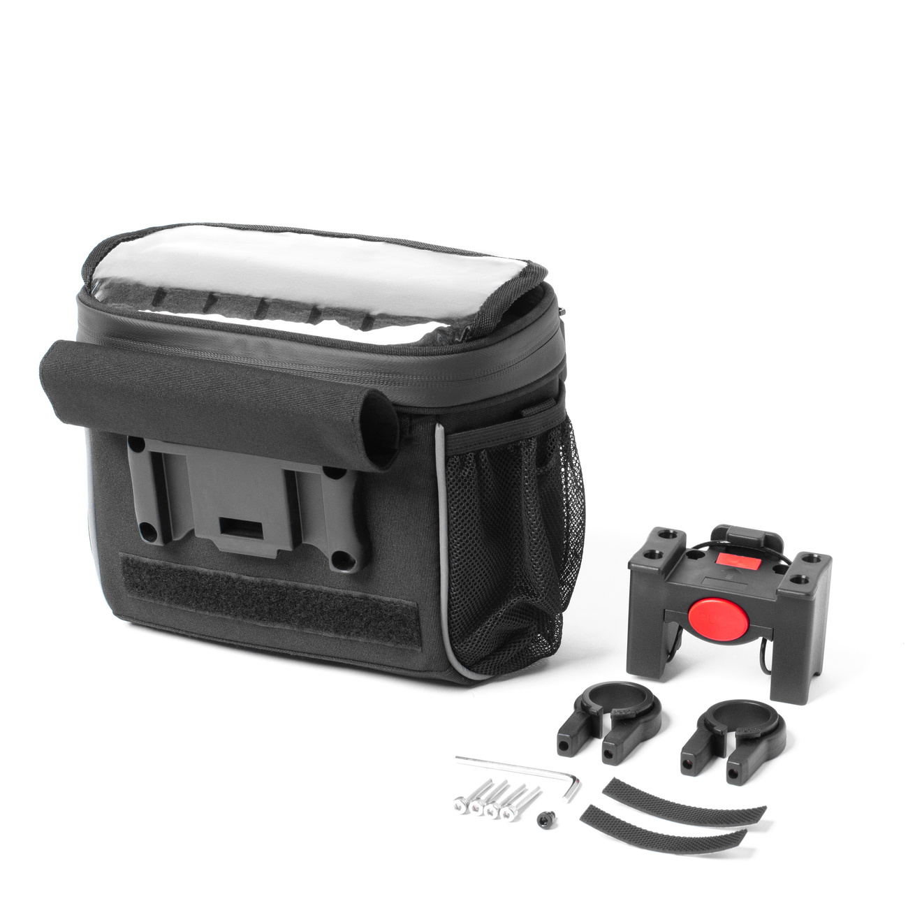 Wozinsky bicycle handlebar bag bike shoulder bag juodos spalvos (WBHBB-01) aprašymas - Prekės nuotrauka Wozinsky bicycle handlebar bag bike shoulder bag juodos spalvos (WBHBB-01) aprašymas - Prekės nuotrauka