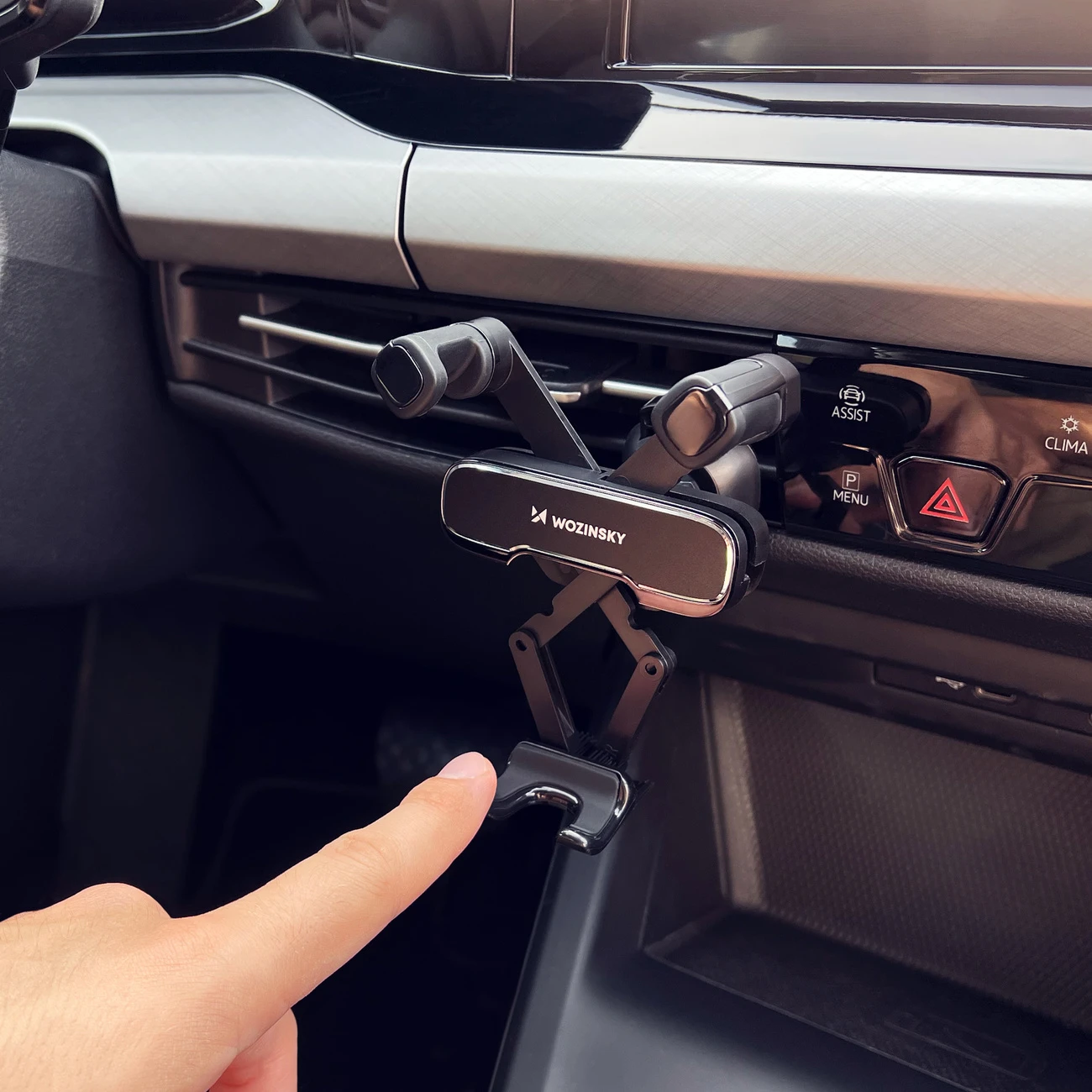 Wozinsky gravitacinis telefono laikiklis automobiliui juodos spalvos (WCHBK7) aprašymas - Prekės nuotrauka Wozinsky gravitacinis telefono laikiklis automobiliui juodos spalvos (WCHBK7) aprašymas - Prekės nuotrauka