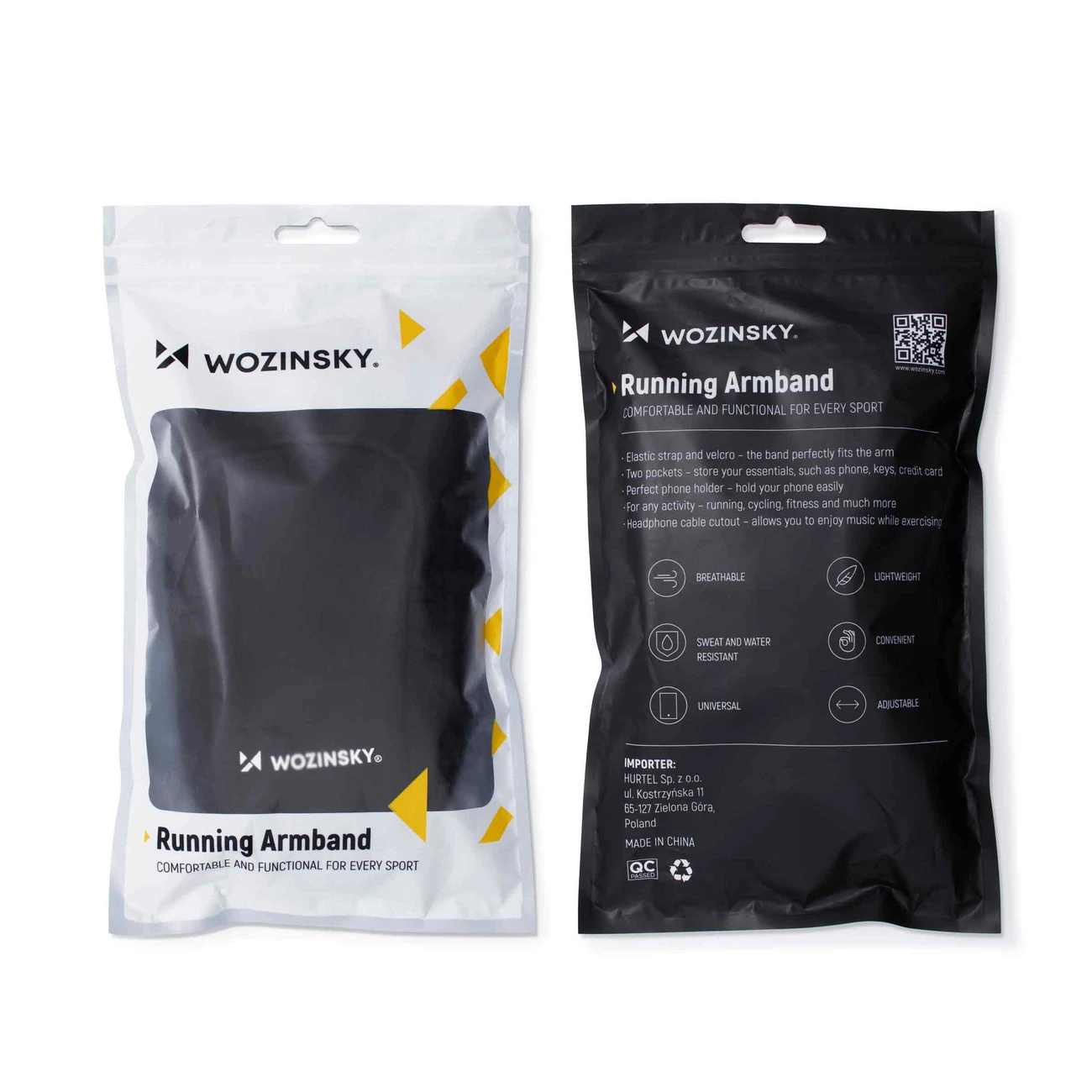 Wozinsky running phone armband juodos spalvos (WABBK1) aprašymas - Prekės nuotrauka Wozinsky running phone armband juodos spalvos (WABBK1) aprašymas - Prekės nuotrauka