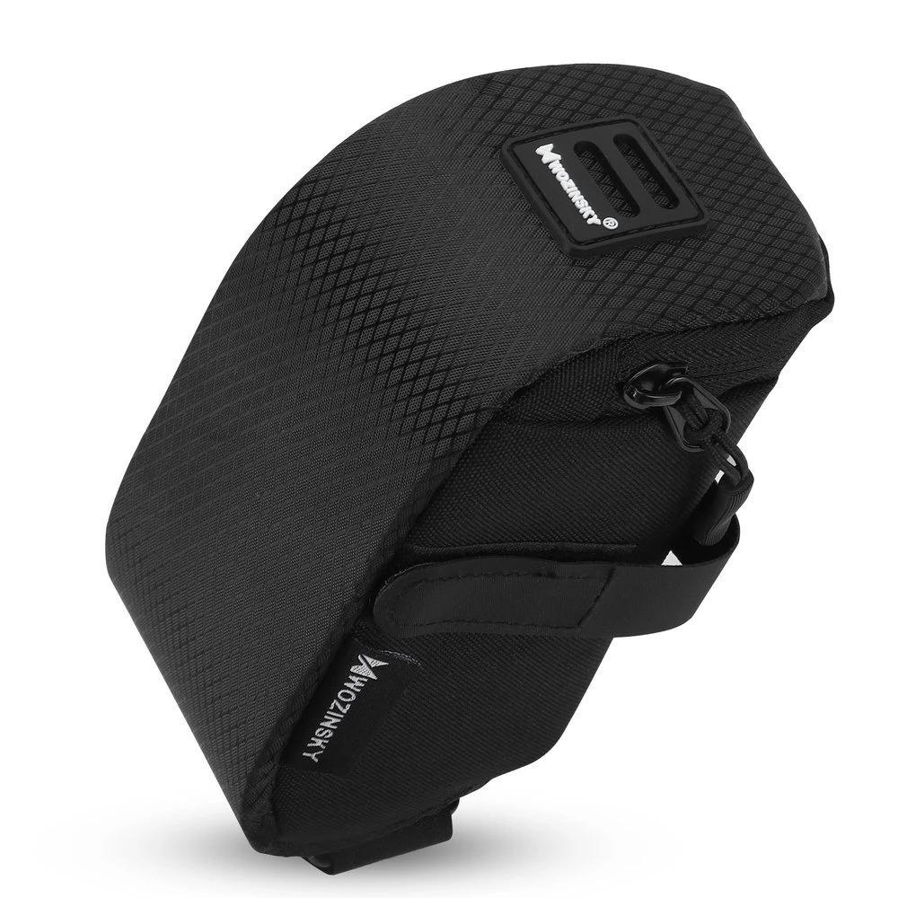 Wozinsky small bicycle saddle bag 0.6 l juodos spalvos (WBB8BK juodos spalvos) aprašymas - Prekės nuotrauka Wozinsky small bicycle saddle bag 0.6 l juodos spalvos (WBB8BK juodos spalvos) aprašymas - Prekės nuotrauka