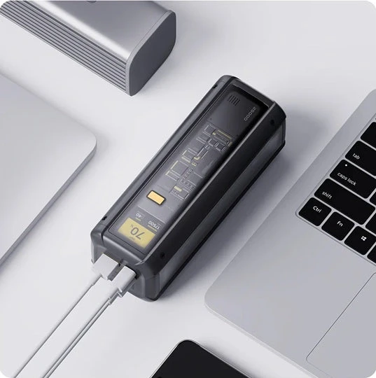 Xiaomi Power Bank | HyperCharge | 25000 mAh | Juodas aprašymas - Prekės nuotrauka
