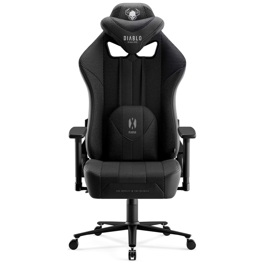 Žaidimų kėdė Diablo Chairs X-Player 2.0 King Size juodos spalvos aprašymas - Prekės nuotrauka