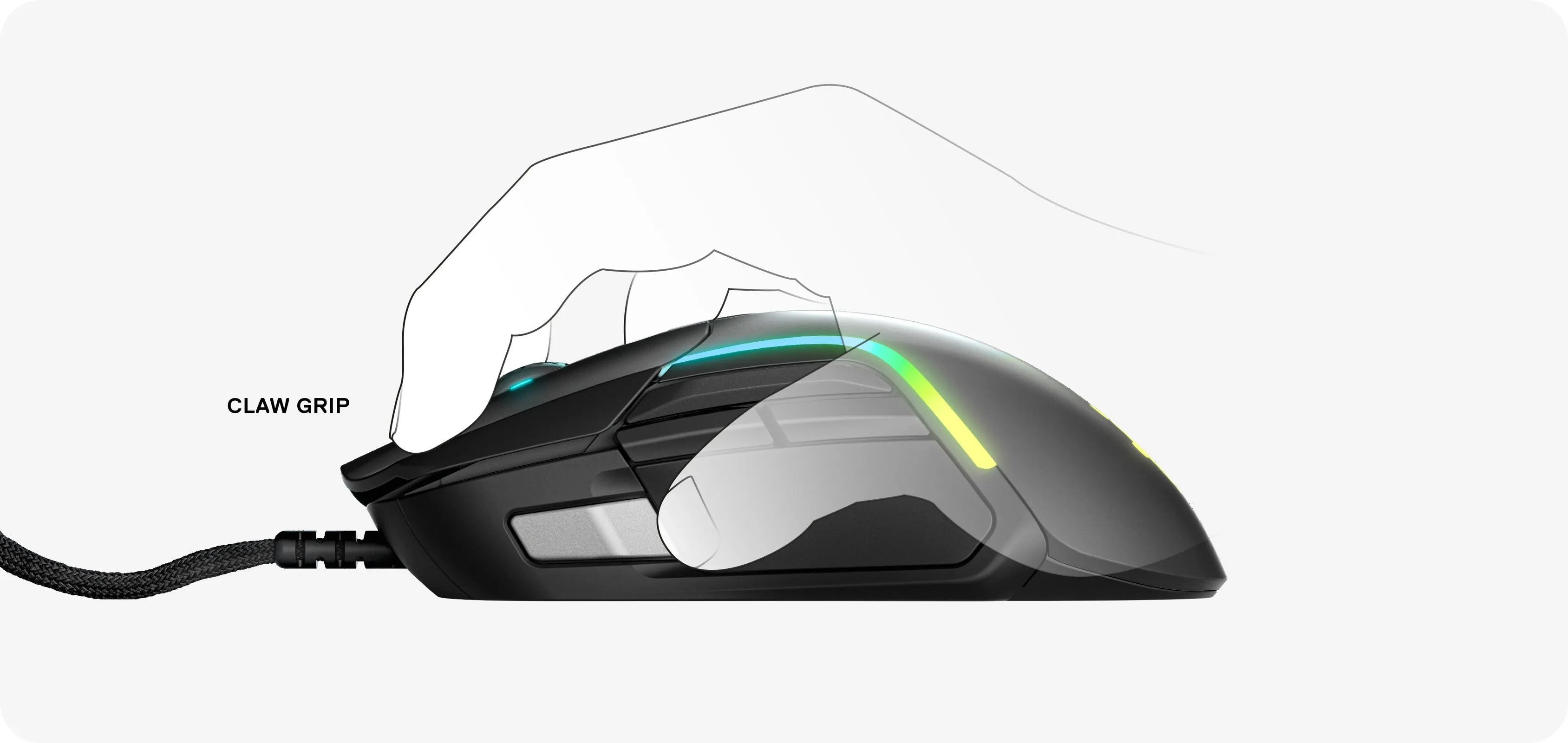 Pelė žaidimams SteelSeries Rival 5 Juodas juodos spalvos aprašymas - Prekės nuotrauka