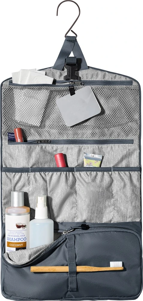 Deuter Wash Bag II - folding Kosmetinis krepšelis (Juodas)