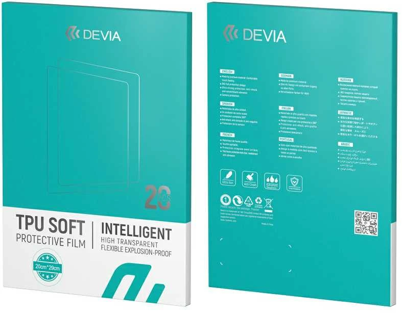 Devia Anticrash folijos rinkinys tabletėms pjovimo mašinai 20 vnt 20 x 29 cm