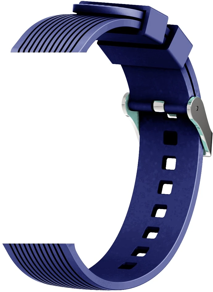Devia apyrankė Deluxe Sport, skirta Samsung Galaxy Watch 42 mm / Watch 3 41mm / Watch 4 40 ir 44 mm / Watch 5 40 ir 44 mm / Watch 6 40 ir 44 mm (20mm), tamsiai mėlyna