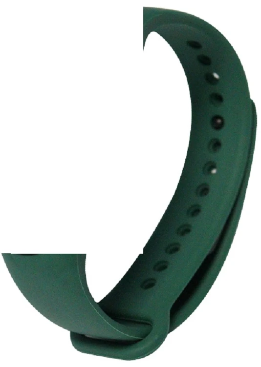 Devia apyrankė Deluxe Sport skirta Xiaomi Mi Band 5/ Mi Band 6/ Mi Band 7 tamsiai žalia