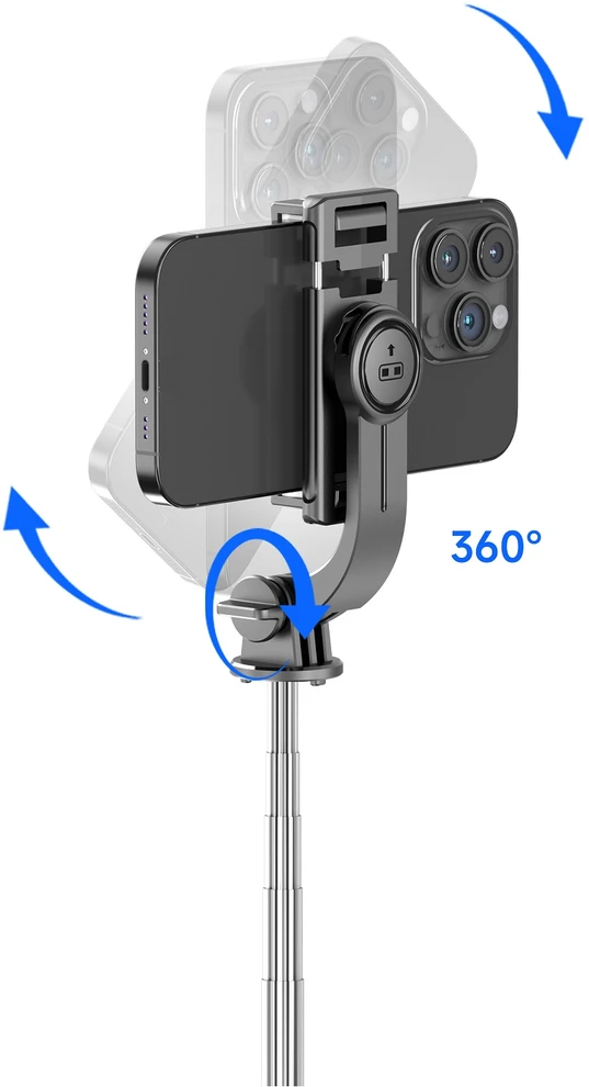 Devia asmenukių lazda Bluetooth Lite 1 trikojis juodas