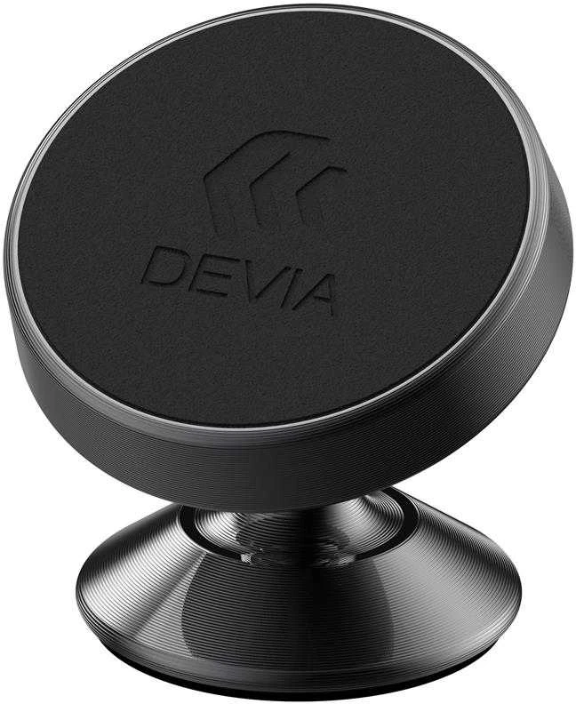 Automobilinis telefono laikiklis Devia Sucker magnetinis, juodas