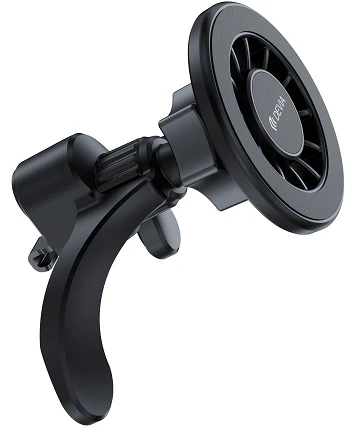Devia automobilinis laikiklis ES084 magnetinis ventiliacijos grotelėms juodas
