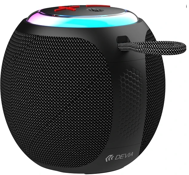 Devia „Bluetooth“ garsiakalbis Lite1 juodas