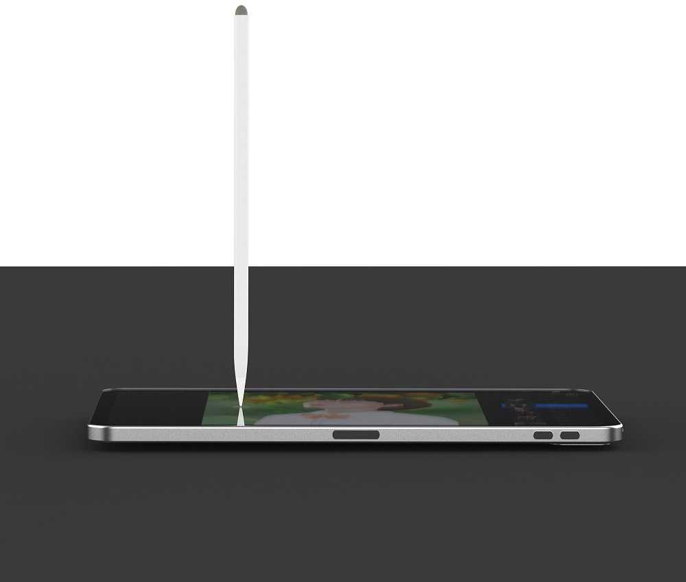 Devia iPad ekrano pieštukas, skirtas iPad / iPad Pro / iPad Air / Mini (nuo 2018 m.) ir visiems talpiniams ekranams, baltas