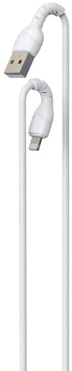 USB laidas Devia Kintone Lightning 1.0m baltas 5V 2.1A